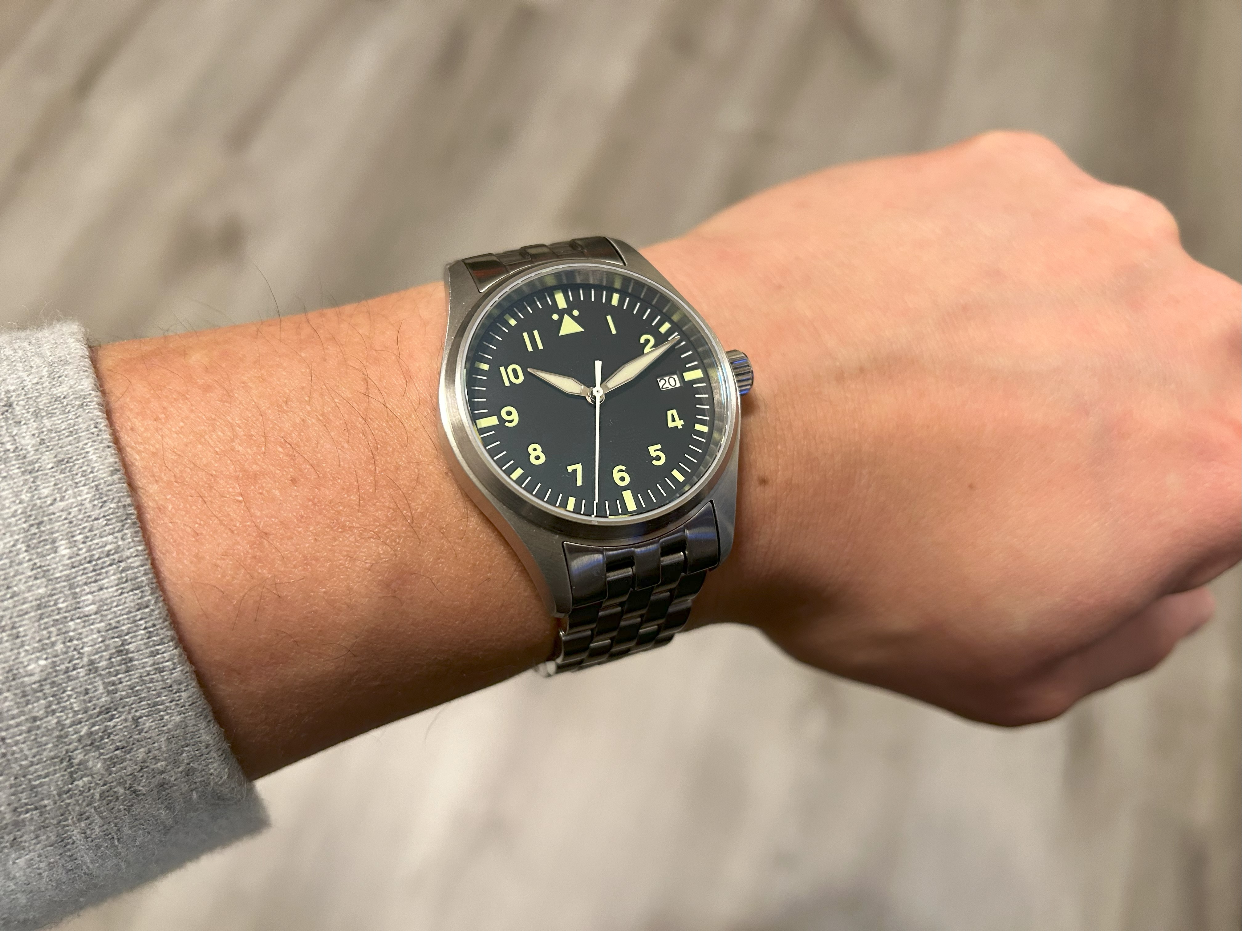 ADDIESDIVE®39mm Automatic Watch NH35A Movement Steel Strap